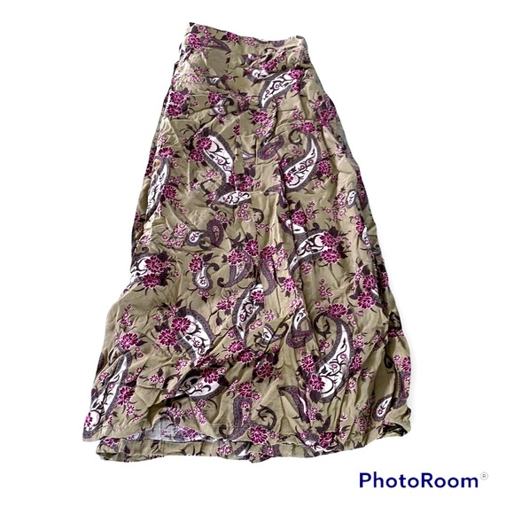 Boho Floral Maxi Skirt flowers πΈ Prophecy (XL, Plus Size) - Picture 8 of 8